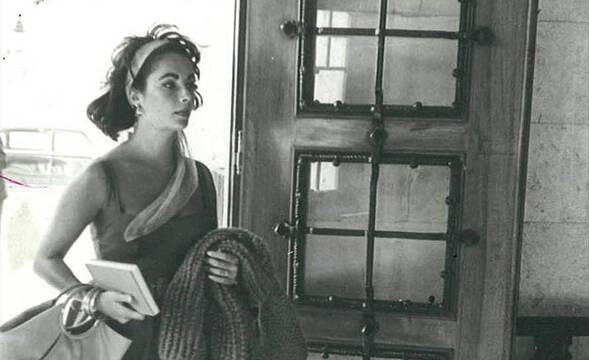 Elizabeth Taylor en el Hostal La Gavina.