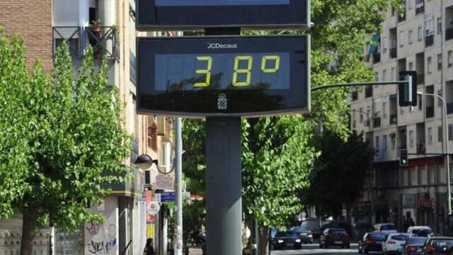 Temperaturas actuales en España.