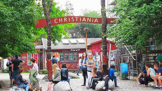 Caos en 'Christiania', poblado anárquico danés que ahora se levanta contra las pandillas