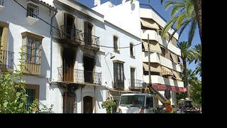 Presunto crimen tras la quema de una casa en Aguilar de la Frontera: "Temen a la vecina"