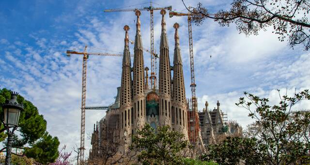 Terminadas las cuatro torres de los Evangelistas, la construcción de la Sagrada Familia está cada vez más cerca de finalizar