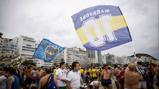 Peligra la Copa Libertadores en Río de Janeiro: Descontrol en la calle y permisividad policial