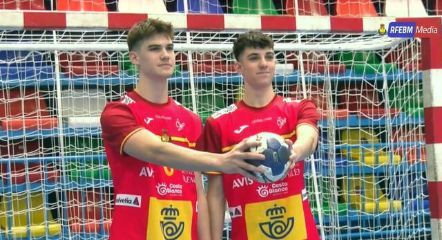 Los hermanos Cikusa, Petar y Djordje, futuro del balonmano español.