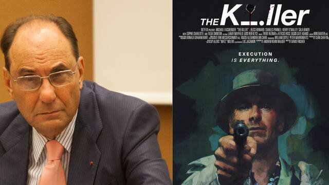 Montaje sobre imagen de Alejo Vidal-Quadras y cartel de la película 'El Asesino'.