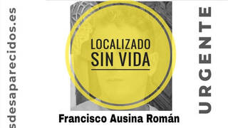 Encuentran en el río Júcar el cuerpo sin vida de Francisco Ausina, desaparecido el 30 de noviembre en Alzira