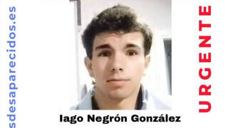 Alerta desaparición joven Iago Negrón en Pozuelo de Alarcón: "Volvió a casa, envió tres vídeos y se fue sin el móvil"