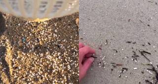 El vertido de pellets asola la costa norte de España: Claves del suceso que recuerda al desastre del Prestige