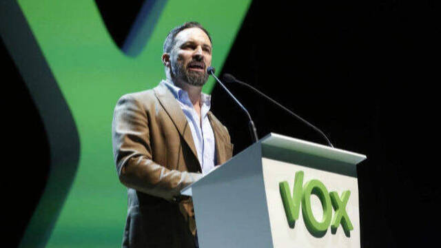 Santiago Abascal, líder de VOX.