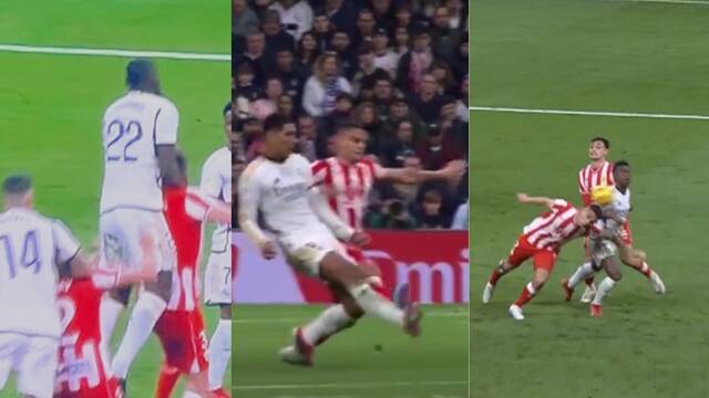 / Los tres 'errores' arbitrales ocurridos en el encuentro entre el Real Madrid y el Almería. 