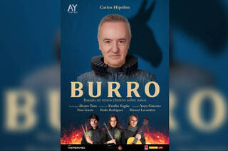 El gran actor Carlos Hipólito triunfa en el Reina Victoria de Madrid con su obra teatral “Burro”