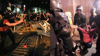 Policías, indignados por el procesamiento de 46 agentes en Cataluña: "Es muy injusto"