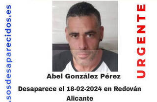 Localizan sin vida a Abel González: "Falleció por una caída en la sierra de Callosa días después de desaparecer"