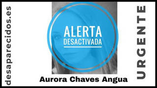 Localizan viva a Aurora Chávez, desaparecida Zaragoza: "Tenía problemas con otra persona"