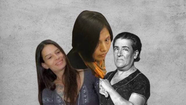/ Madres que acabaron con la vida de sus hijos, Katharina Katit-Stäheli, Rina Martinez y Aurora Rodríguez Carballeira.