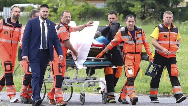 Herido de gravedad el primer ministro de Eslovaquia, Robert Fico