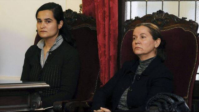 / Triana Martínez y y Montserrat González, asesinas de Isabel Carrasco.
